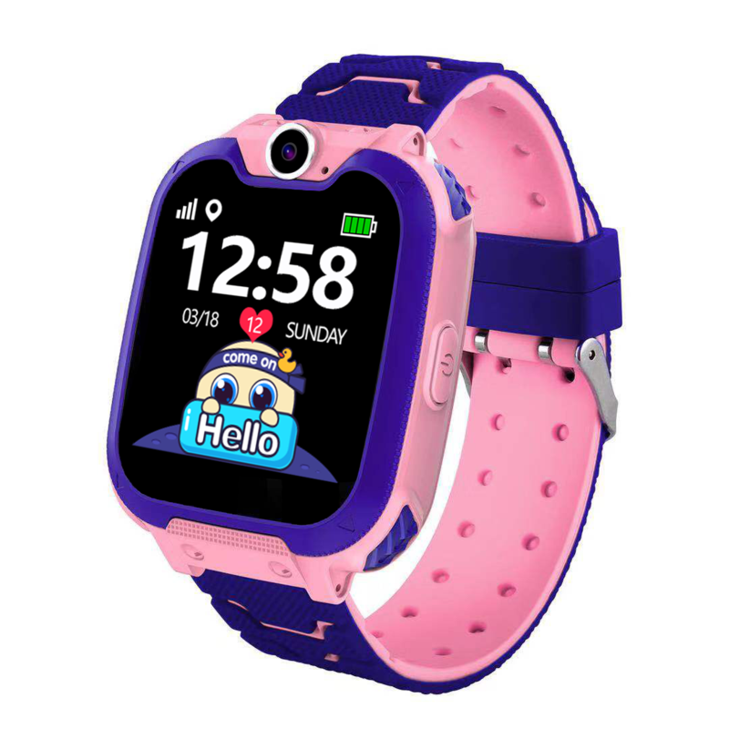 Olivfant Kids Smart Watch Boys Girls HD Touchscreen Camera 7 Games Music Player Video Alarm Step Counter  Toys Birthday Gifts