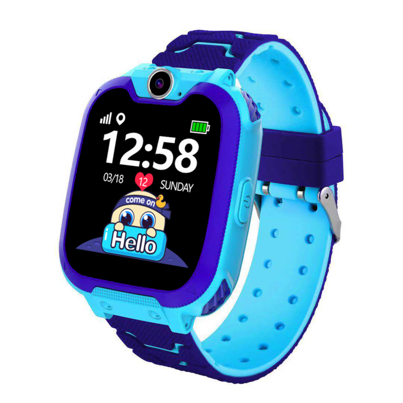 Olivfant Kids Smart Watch Boys Girls HD Touchscreen Camera 7 Games Music Player Video Alarm Step Counter  Toys Birthday Gifts