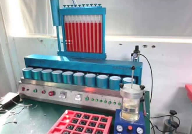 Medidor de impermeabilidad al vacío