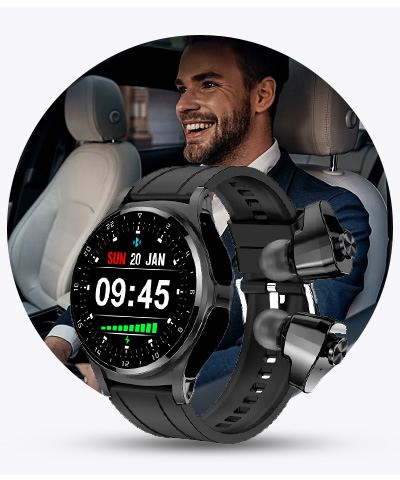 Auriculares TWS reloj inteligente