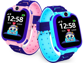 Olivfant Kids Smart Watch Boys Girls HD Touchscreen Camera 7 Games Music Player Video Alarm Step Counter  Toys Birthday Gifts